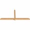 Ekena Millwork Eugene Smooth Timber Gable Bracket, Western Red Cedar, 84"W x 38"H x 3 1/2"D x 3 1/2"F, 11/12 Pitch GBW084X38X0404EUG00SWR - alternate 3